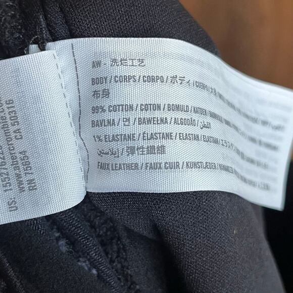 Abercrombie & Fitch Women's The 90's Relaxed Jean High Rise Black Size 14 Long - Picture 8 of 9